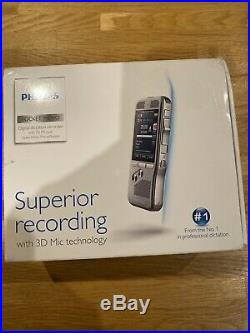 Brand New Philips Pocket Memo DPM8000 Digital Voice Recorder Dictaphone Podcast