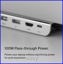 Brand New Sealed Belkin USB C Hub, 11-in-1 MultiPort Adapter Dock 11 in 1 New Brand New Sealed Belkin USB C Hub, 11-in-1 MultiPort Adapter Dock 11 in 1 New