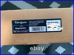 Brand New Targus USB-C Dual 4K Docking Station with 100W Power, DOCK190EUZ