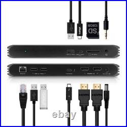 CALDIGIT USB-C 7 THUNDERBOLT 3 UNIVERSAL Dual HDMI DOCK with PSU CALDIGIT USB-C 7 THUNDERBOLT 3 UNIVERSAL Dual HDMI DOCK with PSU