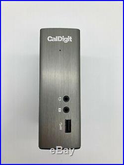 CalDigit TS2 Thunderbolt Station 2. 4K eSATA, USB3, HDMI, ethernet Dock for Mac
