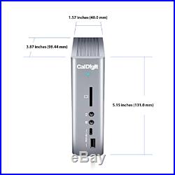 CalDigit TS3 Plus Thunderbolt 3 Dock 85W Charging, 7X USB 3.1 Ports, USB-C Ge
