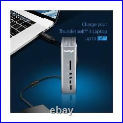 CalDigit TS3 Plus Thunderbolt 3 Dock 87W Charging 7X USB 3.1 Ports Space Gray