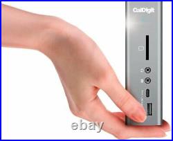 CalDigit TS3 Plus Thunderbolt 3 Dock 87W Charging, 7X USB 3.1 Ports, USB-C Gen