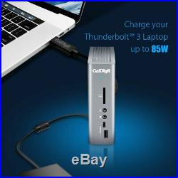 CalDigit TS3 Plus Thunderbolt Station 3 Plus Dock 85W Charging, 7X USB 3.1 Ports