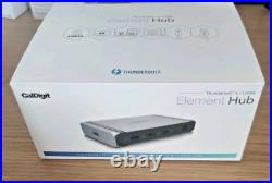 CalDigit Thunderbolt 4 Element Hub Universal Multi-Port Hub CalDigit Thunderbolt 4 Element Hub Universal Multi-Port Hub