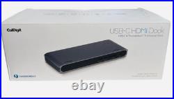 CalDigit USB-C 3.1 HDMI Thunderbolt 3 4K Universal Dock Docking Station EU PLUG CalDigit USB-C 3.1 HDMI Thunderbolt 3 4K Universal Dock Docking Station EU PLUG