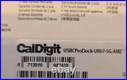 CalDigit USB-C, DisplayPort, Dock (UK) + 0.7m TBT3 Cable