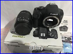 Canon EOS 1300D DSLR with EF-S18-55 DC III F3.5-5.6 Lens Kit Black UK Stock