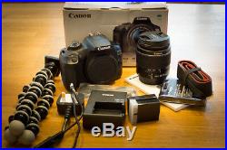 Canon EOS 1300D Digital SLR Camera 18-55mm III Lens HD 1080p/18MP/Wi-Fi/NFC/3
