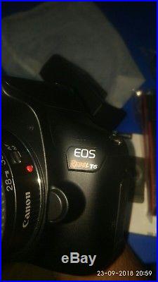 Canon EOS 1300D /Rebel T6 18MP SLR Camera with EF 28-80mm DC III Sensor