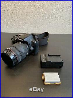 Canon REBEL T1i digital Camera With Sigma 28-300 Macro lens with battery+charger