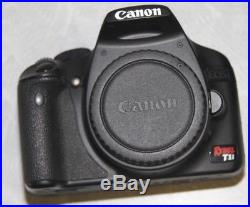 Canon Rebel T1i 15.1mp Digital Camera withEF 28-90mm & 75-300mm Lenses MINTY KIT