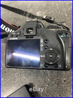 Canon Rebel T1i / 500D 15.1MP DSLR Camera Body with battery and charger