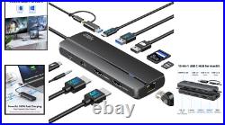 Compact USB 3.0 Docking Station with Dual HDMI and Fast Charging Mac & Windows Compact USB 3.0 Docking Station with Dual HDMI and Fast Charging Mac & Windows