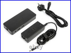 Dell D1000 Docking Station with 45W Power Adapter, USB 3.0 Cable and Mains Cable