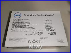 Dell D1000 USB 3.0 Full HD Dual Video Docking Station Dock New in Opened Box