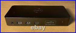 Dell D3100 DisplayLink 4K USBC Dock 65W Power Supply and Cables -Ref