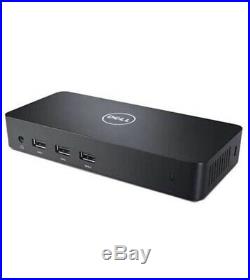 Dell D3100 Docking Station USB 3.0, Triple Monitor, Ultra HD 4K Support