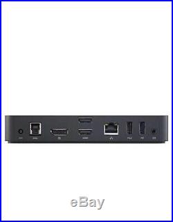 Dell D3100 Docking Station USB 3.0, Triple Monitor, Ultra HD 4K Support