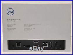 Dell D3100 USB 3.0 UHD 4K Triple Video Port Replicator Docking Station