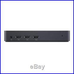 Dell D3100 USB 3.0 Ultra HD 4K Triple Video Docking Station 2xHDMI DisplayPort G