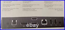 Dell D3100 USB 3.0 Ultra HD 4k Docking Station BRAND NEW IN SEALED BOX UK