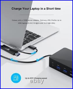 Dell D6000 Docking Station with Adapter and Power Cable Dell D6000 Docking Station with Adapter and Power Cable