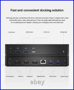Dell D6000 Docking Station with Adapter and Power Cable Dell D6000 Docking Station with Adapter and Power Cable