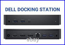 Dell D6000 USB 3.0 USB-C Universal Docking Station 4K + 130W PSU HDMI