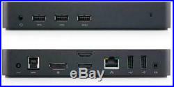 Dell D6000 Universal USB 3.0 USB-C Type C Triple 4K Docking Station Laptop Dock