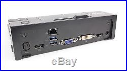 Dell E-Port PR03X Dockingstation USB3.0 + Abstandshalter für Latitude 7000 Serie