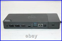 Dell K20A WD19 USB-C Docking Station K20A001 for 5580 5590 7480 7490 with 180W AC