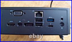 Dell TB16 Thunderbolt Laptop Docking Station with 240W AC Adapter Black