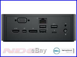 Dell TB18DC Dual USB-C Thunderbolt Docking Station with 240W Power Supply TB18