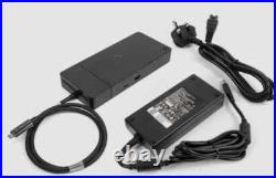 Dell Thunderbolt WD22TB4 Docking Station 180W Dell power charger UK Plug