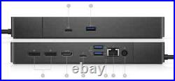 Dell WD19S-130W Docking Station Wired USB 3.2 Gen 2 (3.1 Gen 2) Type-C Black