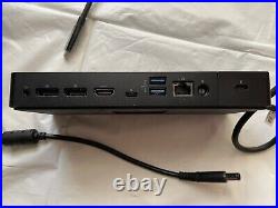 Dell WD19TB K20A001 WD19 Thunderbolt USB-C Docking Station with adapter Black