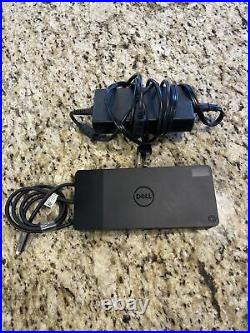 Dell WD19 USB-C Display Port Docking Station (K20A) with power cord