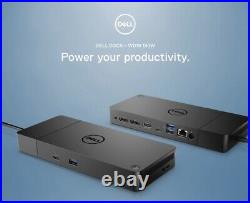 Dell WD19 USB Type-C Docking Station with 180W AC Adapter Black