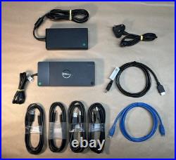 Dell WD22TB4 / K20A USB-C Universal Dock 180W Power Supply and Cables Ref Dell WD22TB4 / K20A USB-C Universal Dock 180W Power Supply and Cables Ref