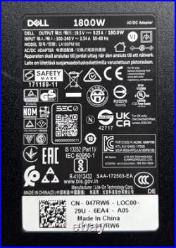 Dell WD22TB4 / K20A USB-C Universal Dock 180W Power Supply and Cables Ref Dell WD22TB4 / K20A USB-C Universal Dock 180W Power Supply and Cables Ref