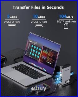 Displaylink Laptop Docking Station with 3 HDMI USB C Dock Triple 4K+Dual 2K Displaylink Laptop Docking Station with 3 HDMI USB C Dock Triple 4K+Dual 2K