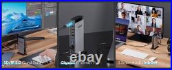 Displaylink Laptop Docking Station with 3 HDMI USB C Dock Triple 4K+Dual 2K Displaylink Laptop Docking Station with 3 HDMI USB C Dock Triple 4K+Dual 2K