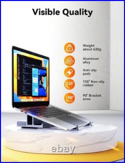 Docking Station Dual Monitor. 7 in 1 USB C Dock Stand with Dual HDMI