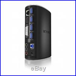 Dockingstation ICYBOX IB-DK2651AC USB3.0- USB3.0/HDMI/GbLAN