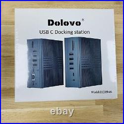 Dolovo DC009-AL USB C 5K Display Universal Laptop Docking Station inc Warranty
