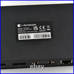 Dynabook Thunderbolt Docking Station PA5356E-1PRP USB-C 4K 30Hz or 3x1080p Dynabook Thunderbolt Docking Station PA5356E-1PRP USB-C 4K 30Hz or 3x1080p