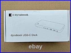 Dynabook USB-C Dock, Black