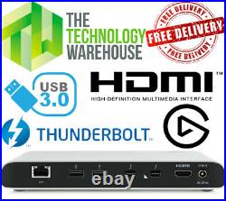Elgato Thunderbolt 2 Dock Desktop Laptop PCs Macs HDMI Thunderbolt USB